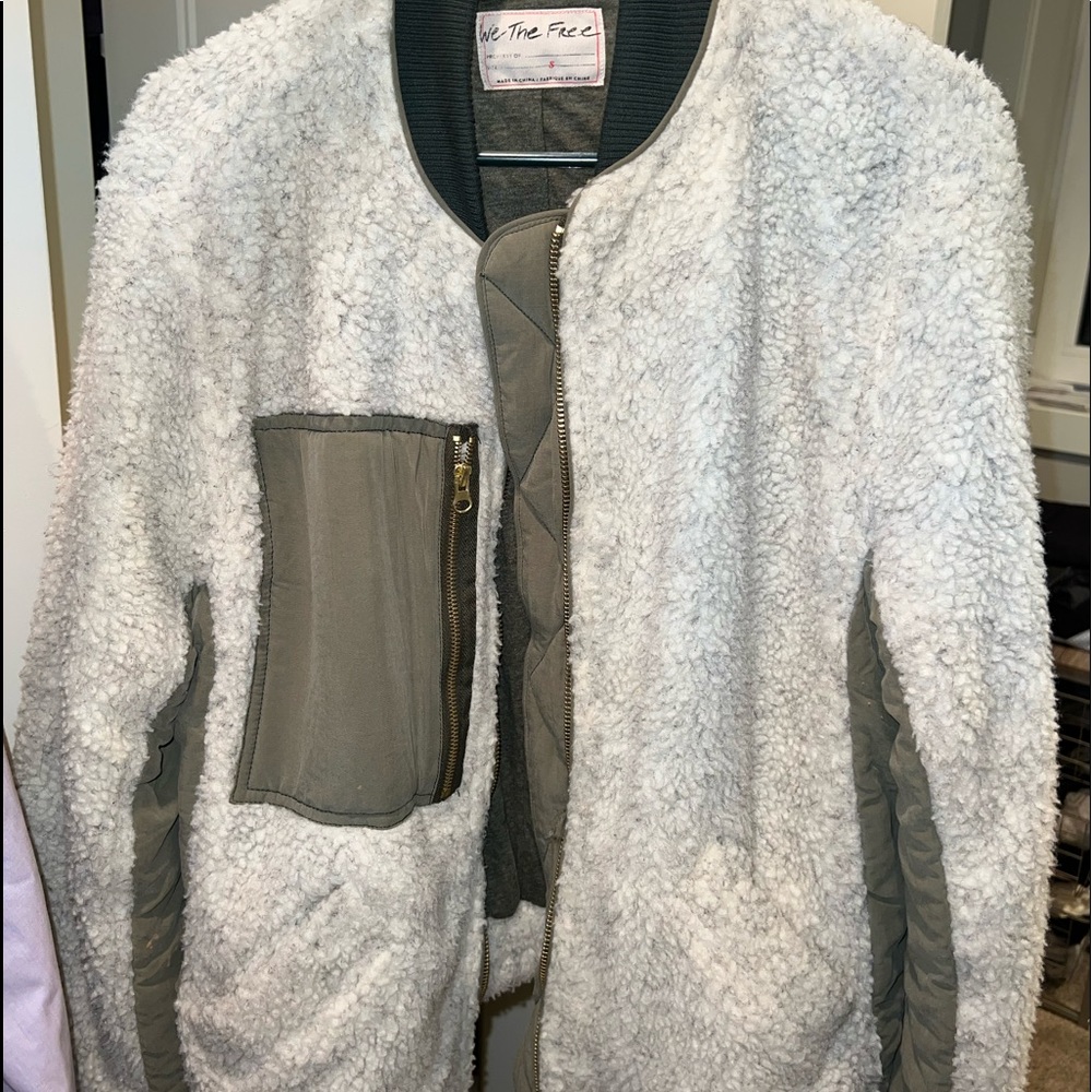 Free People Sherpa Jacket